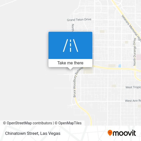 Chinatown Street map