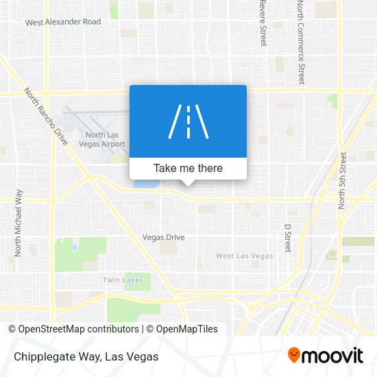 Chipplegate Way map