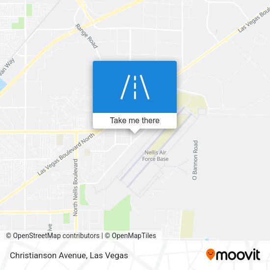Christianson Avenue map