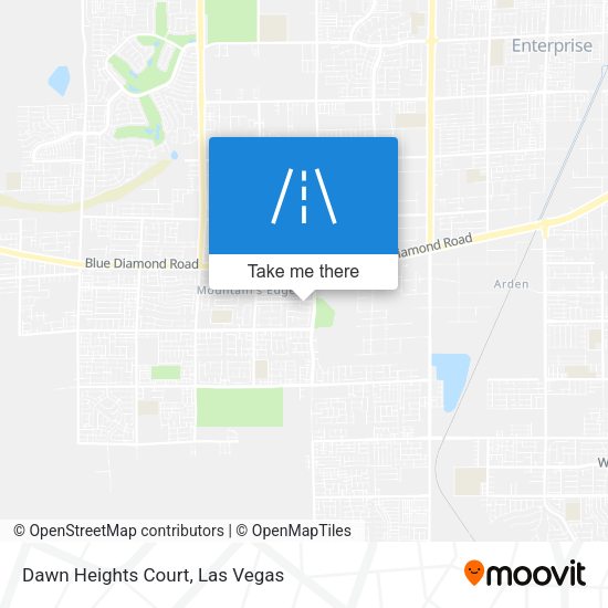 Dawn Heights Court map