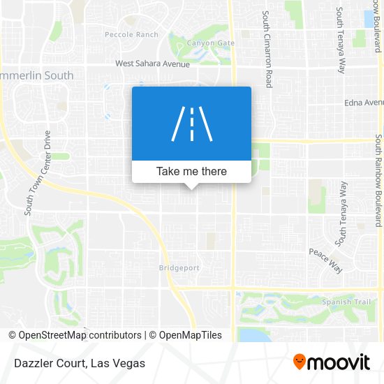 Mapa de Dazzler Court