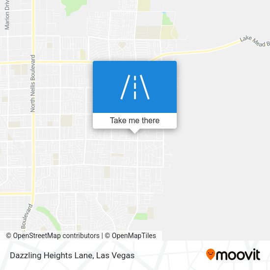 Mapa de Dazzling Heights Lane