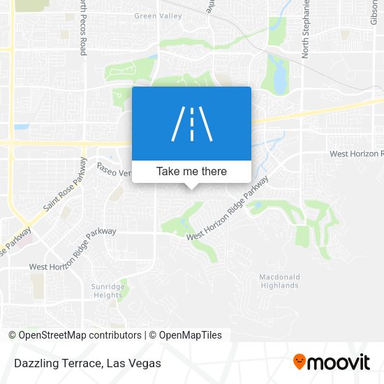 Dazzling Terrace map