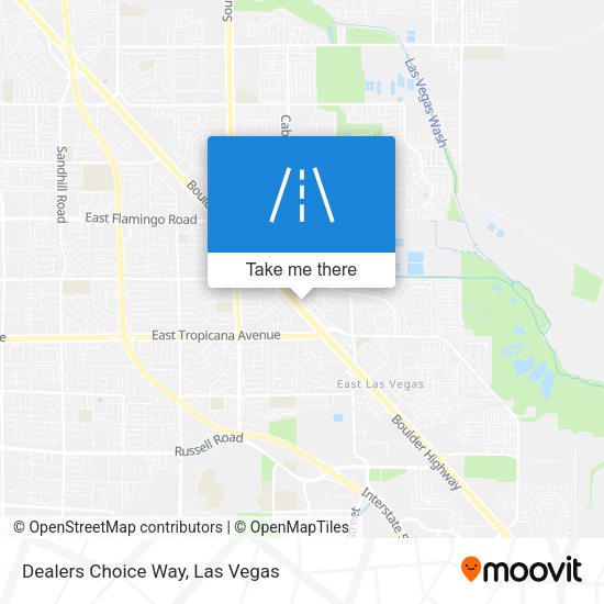 Mapa de Dealers Choice Way