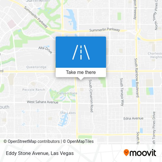 Mapa de Eddy Stone Avenue