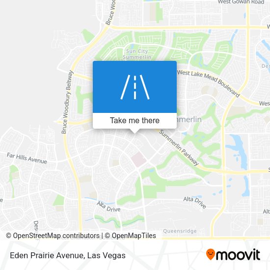 Eden Prairie Avenue map