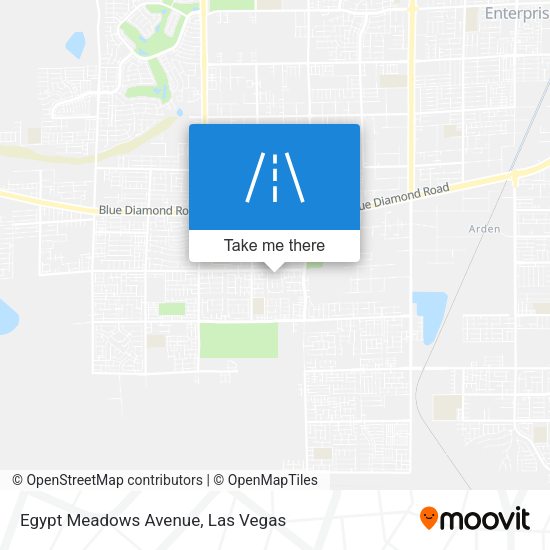 Egypt Meadows Avenue map