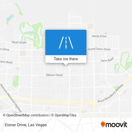 Eisner Drive map