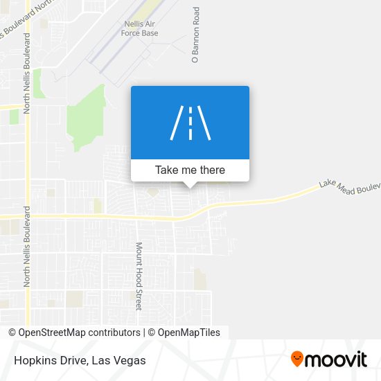 Mapa de Hopkins Drive