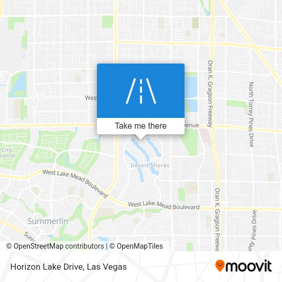 Mapa de Horizon Lake Drive