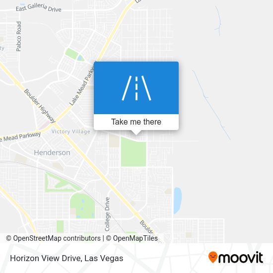 Mapa de Horizon View Drive