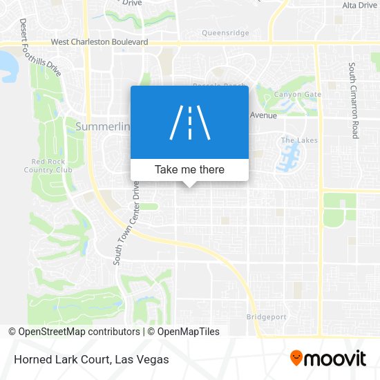 Horned Lark Court map