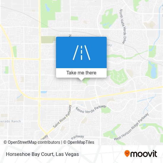Horseshoe Bay Court map