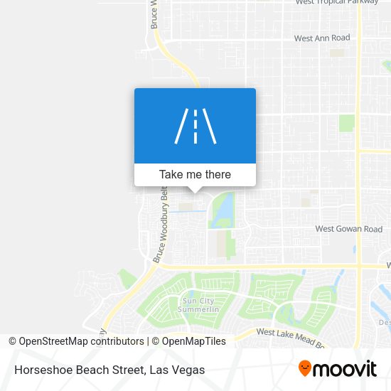 Horseshoe Beach Street map