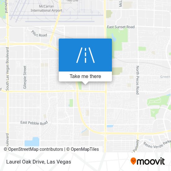 Laurel Oak Drive map