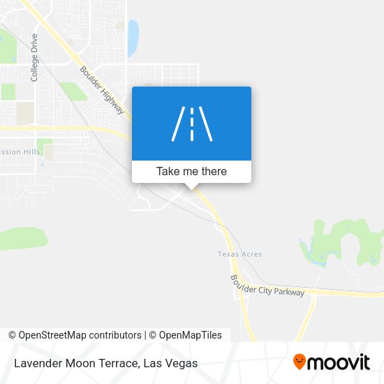Lavender Moon Terrace map