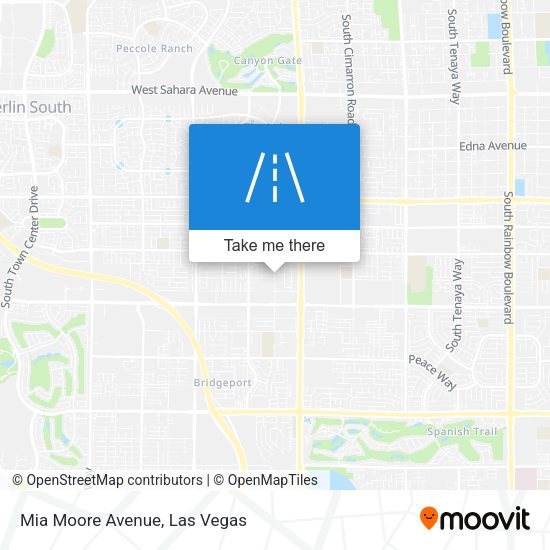 Mapa de Mia Moore Avenue