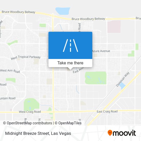 Midnight Breeze Street map