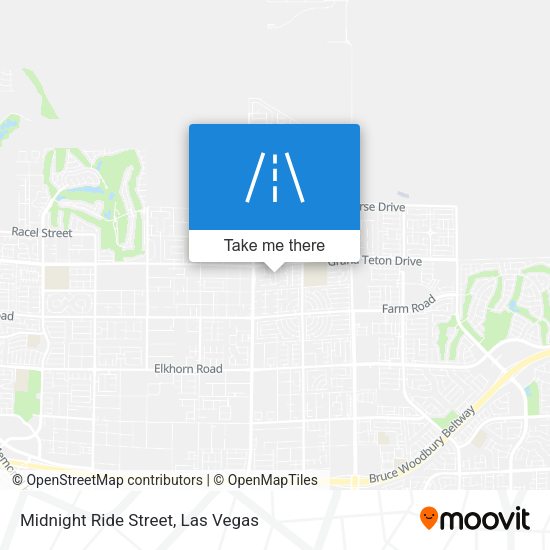 Midnight Ride Street map
