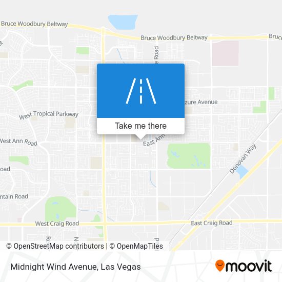 Midnight Wind Avenue map