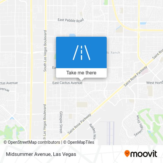 Midsummer Avenue map