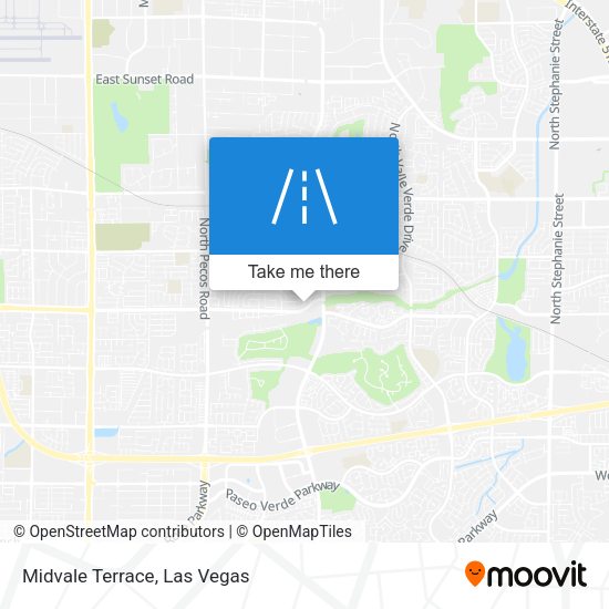 Mapa de Midvale Terrace