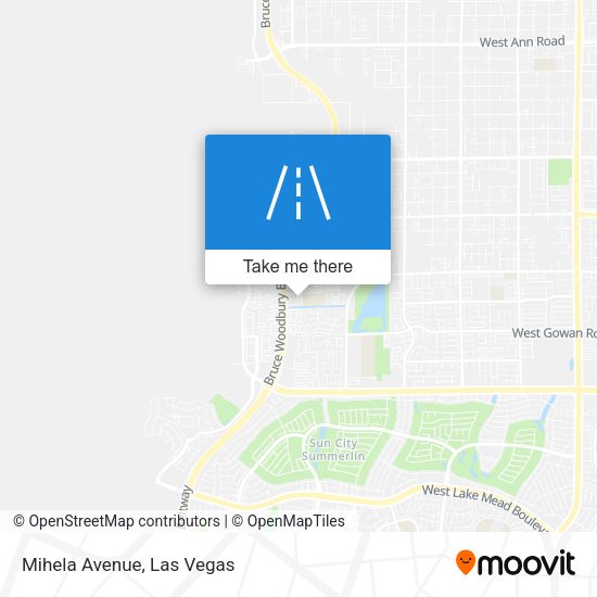 Mapa de Mihela Avenue