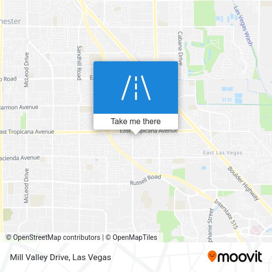 Mill Valley Drive map