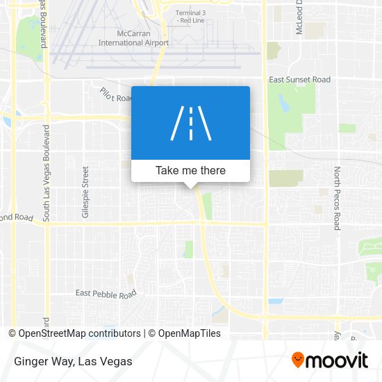 Mapa de Ginger Way
