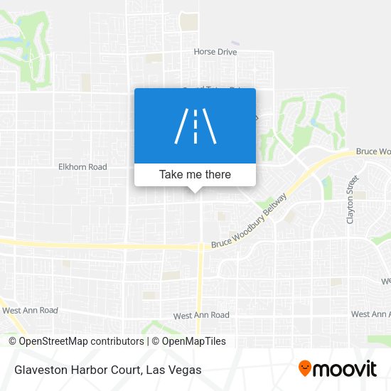 Glaveston Harbor Court map