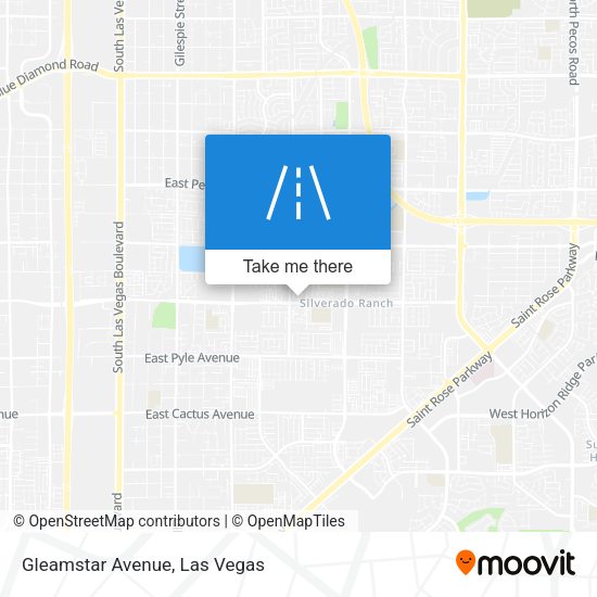 Gleamstar Avenue map