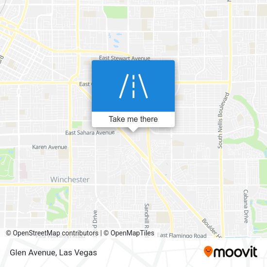Mapa de Glen Avenue