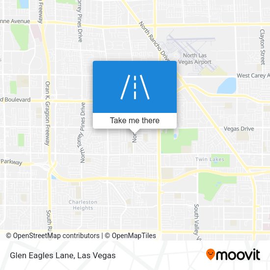 Mapa de Glen Eagles Lane