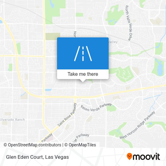 Mapa de Glen Eden Court