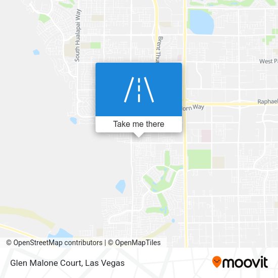 Glen Malone Court map