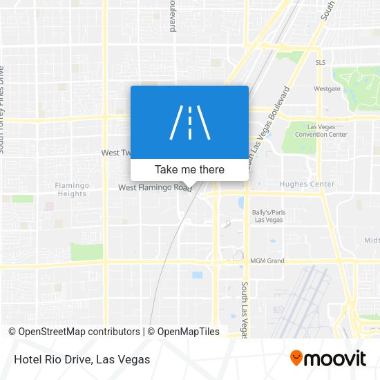 Hotel Rio Drive map