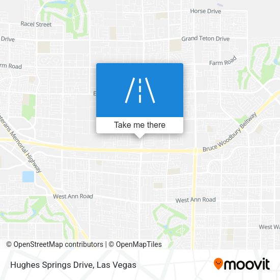 Hughes Springs Drive map