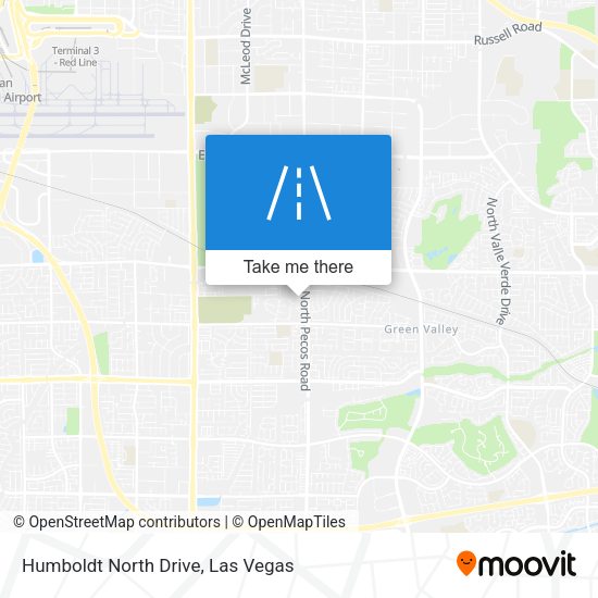 Humboldt North Drive map