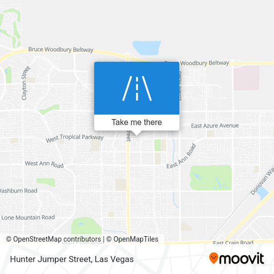 Hunter Jumper Street map