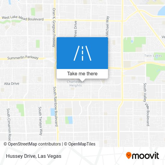 Mapa de Hussey Drive