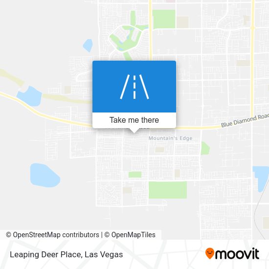 Mapa de Leaping Deer Place