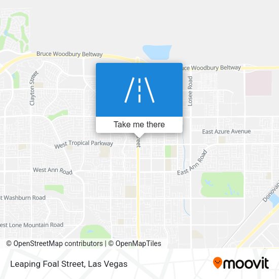 Leaping Foal Street map