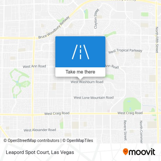 Leapord Spot Court map