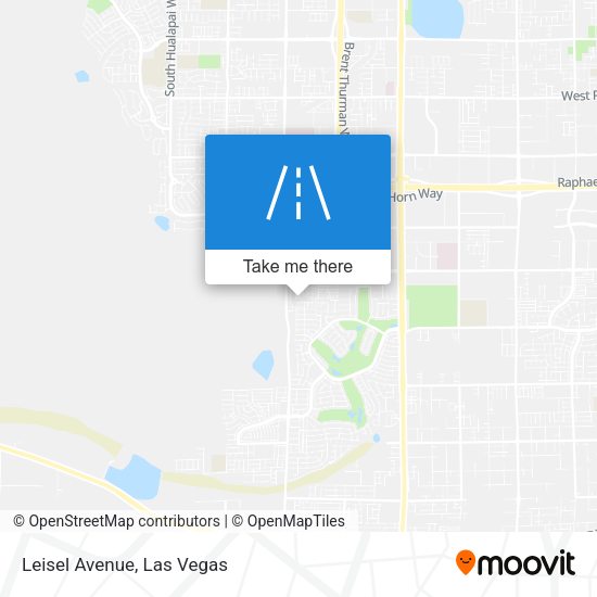 Mapa de Leisel Avenue