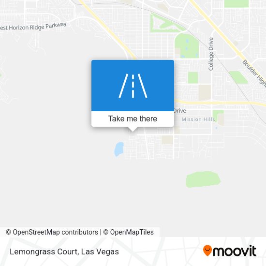 Lemongrass Court map