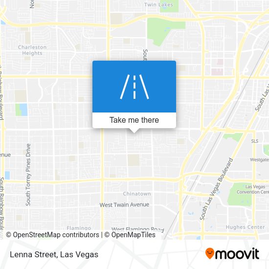 Mapa de Lenna Street