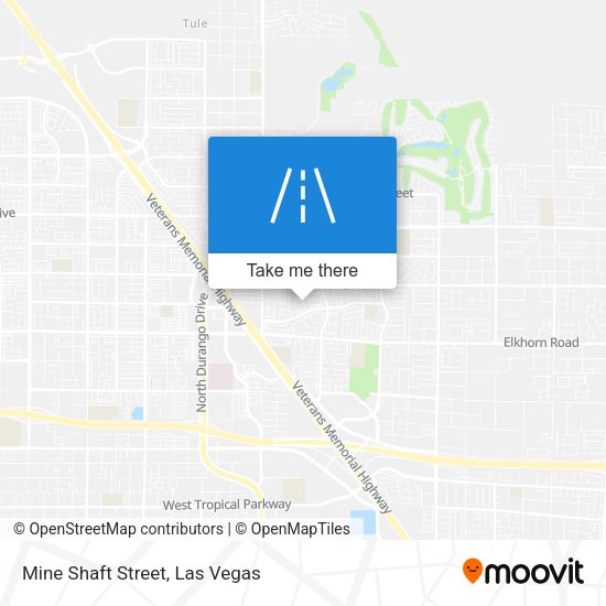 Mine Shaft Street map