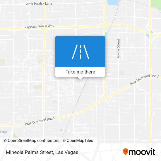 Mineola Palms Street map