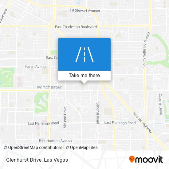 Mapa de Glenhurst Drive