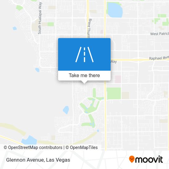 Mapa de Glennon Avenue